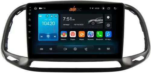 Магнитола для FIAT Doblo 2015+ - Airok RX-1504 Android 13, Быстрая, SIM-слот