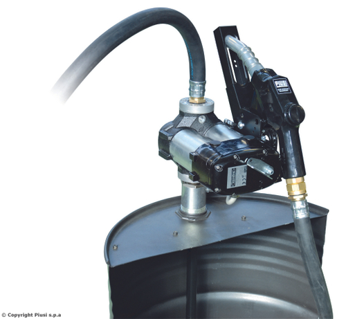 Drum BI-Pump 12V A120 - Бочковой комплект для ДТ (авт. пист.), 80 л/мин