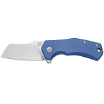 Складной малый нож FOX knives FX-540 TIBL ITALICO, сталь М390, Титановая голубая рукоять