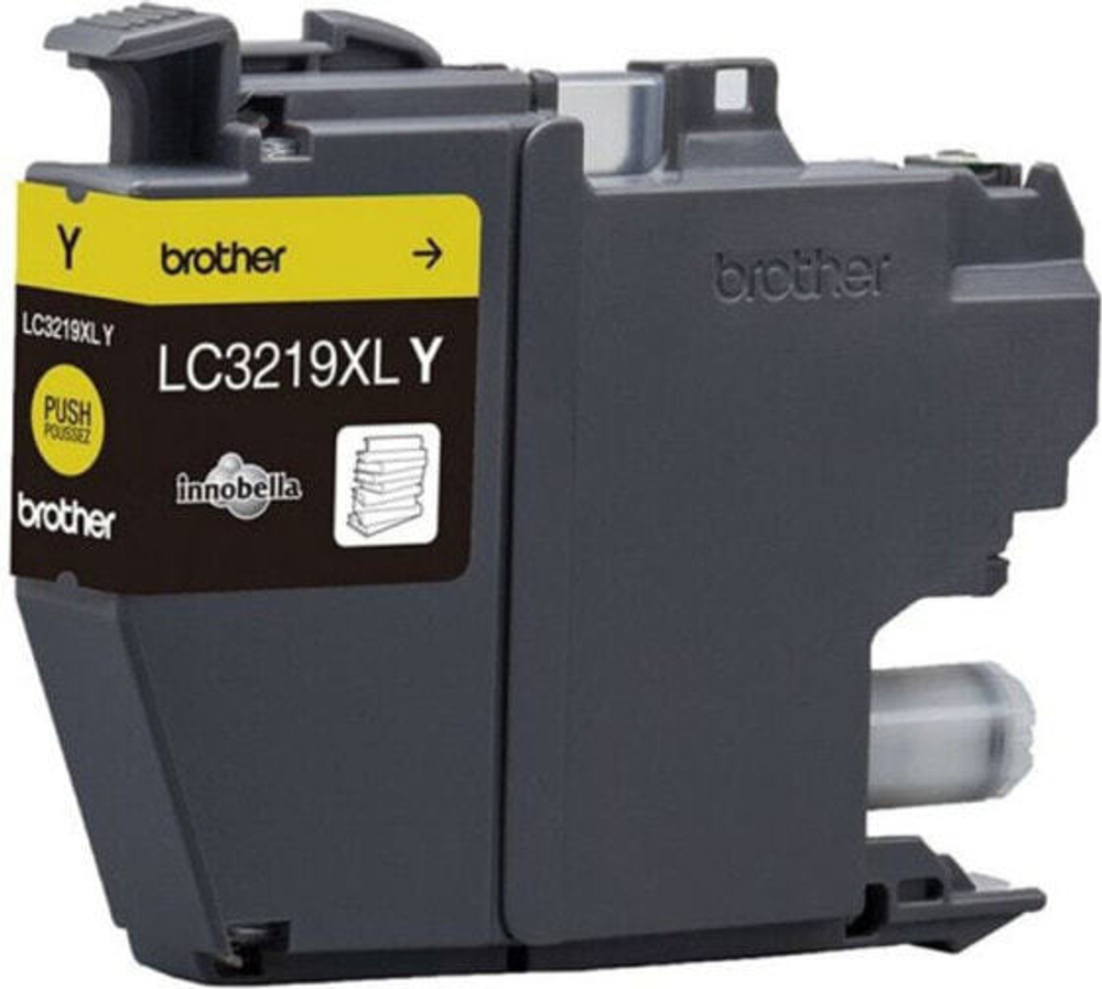 Картридж струйный желтый 1 шт Brother LC3219XLY