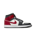 Jordan 1 Mid Gym Red Off Noir Women's