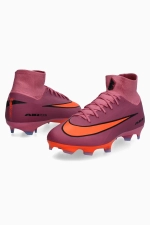 Бутсы Nike Zoom Mercurial Superfly 10 Pro FG - бордовый