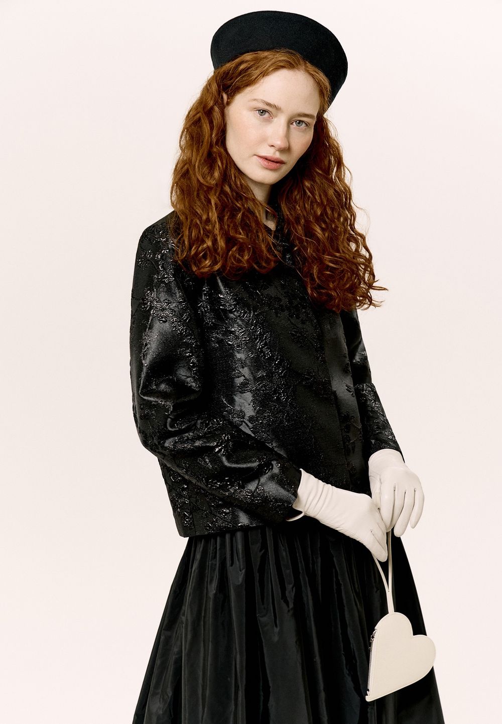 Black blossom jacket
