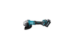 Аккумуляторная угловая шлифмашина Makita 40 В, 230 мм, 6600 об/мин, с 2 АКБ 5 Ач и ЗУ, в кейсе GA038GT201