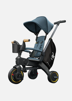 Doona Складной трехколесный велосипед Liki Trike S5, Ocean Blue