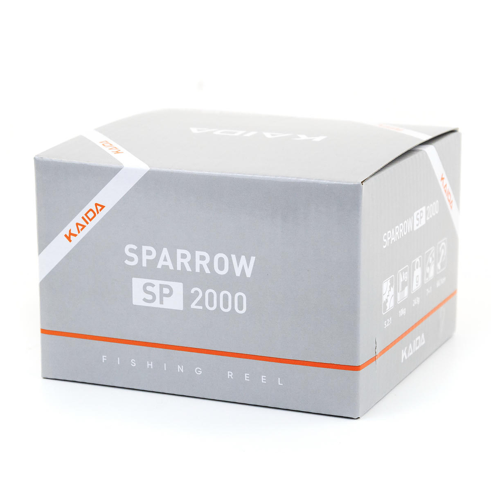 Безынерционная катушка 2000 Kaida SPARROW (7+1BB, мет. шпуля)