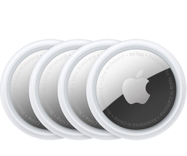 Трекер Apple AirTag 1st Gen (4шт в комплекте, MX542ZM/A) Белый | White