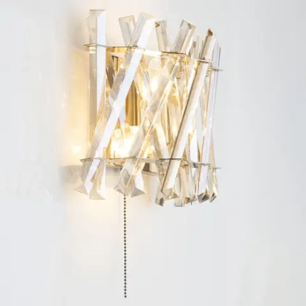 Citilux Ингвар CL334423 Бра хрустальное с выключателем Бронза