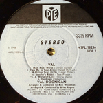 Val Doonican ‎– Val (Англия 1968г.)