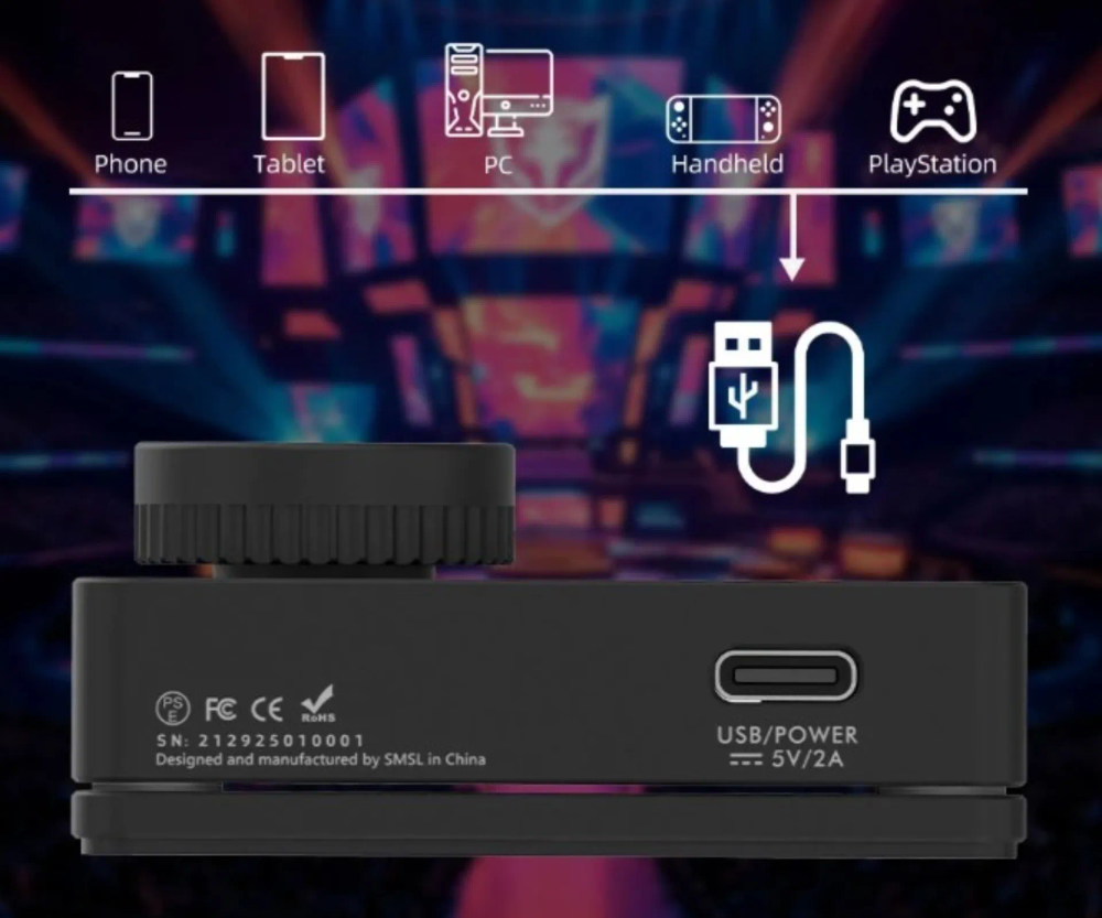 SMSL NANO ONE (чёрный) внешний USB-ЦАП и игровая звуковая карта