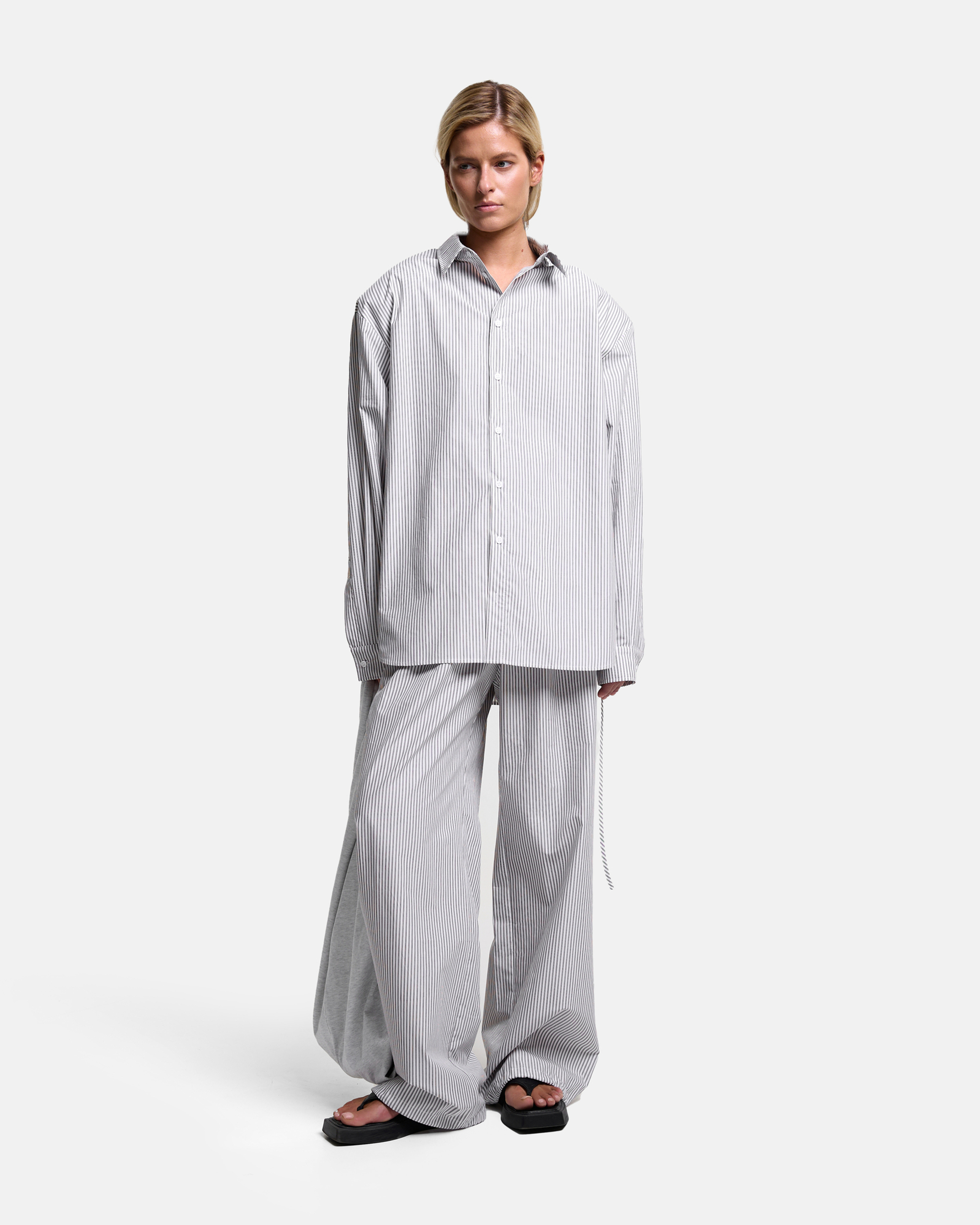 Брюки из хлопка на кулиске SALE