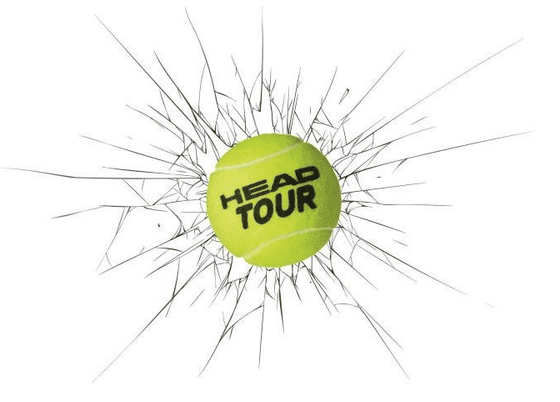 Наклейка на стекло Head Window Sticker Tour, арт. 589069