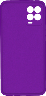 Мягкий Soft Touch чехол из силикона для REALME 8 / 8 PRO с бархатной подкладкой