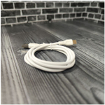 Кабель GERLAX USB Type-C для зарядки телефона, быстрая зарядка провод type c шнур 1 метр белый