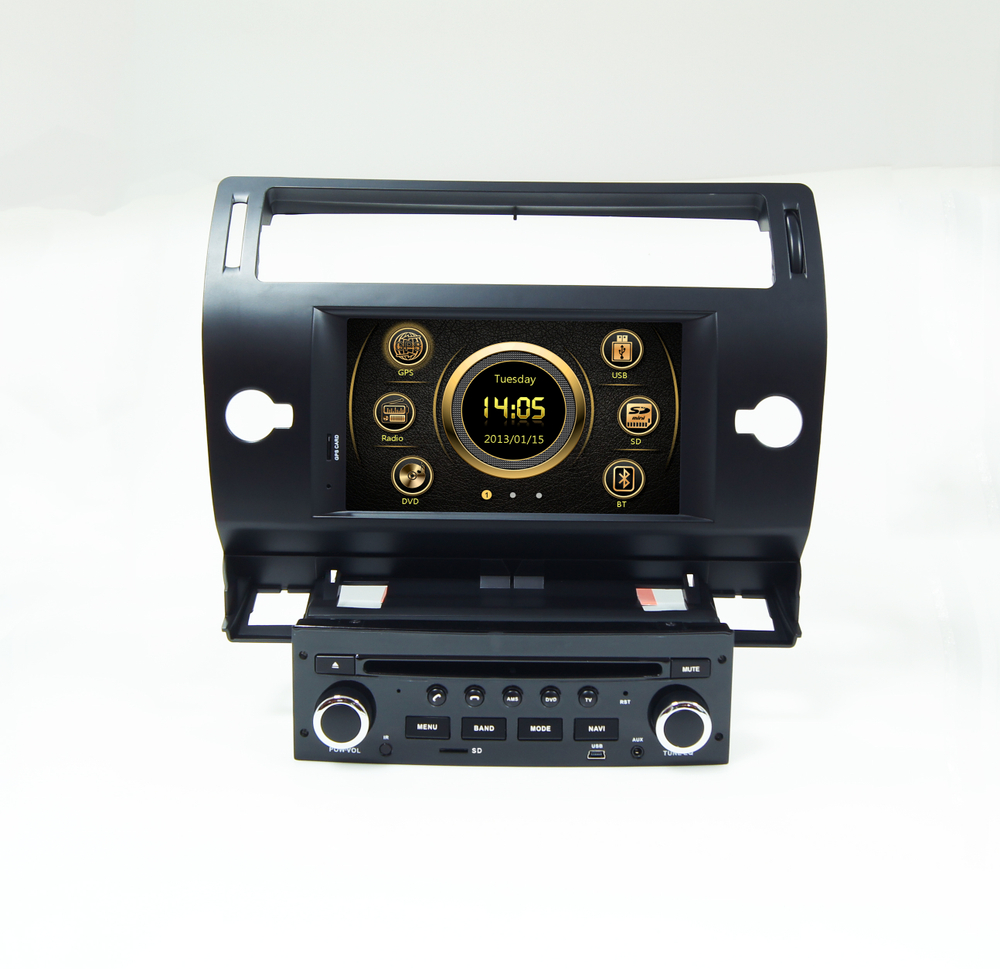 Установочный комплект для CITROEN C4 2004-2011 черный  KUBERG KR-7066-b-S9