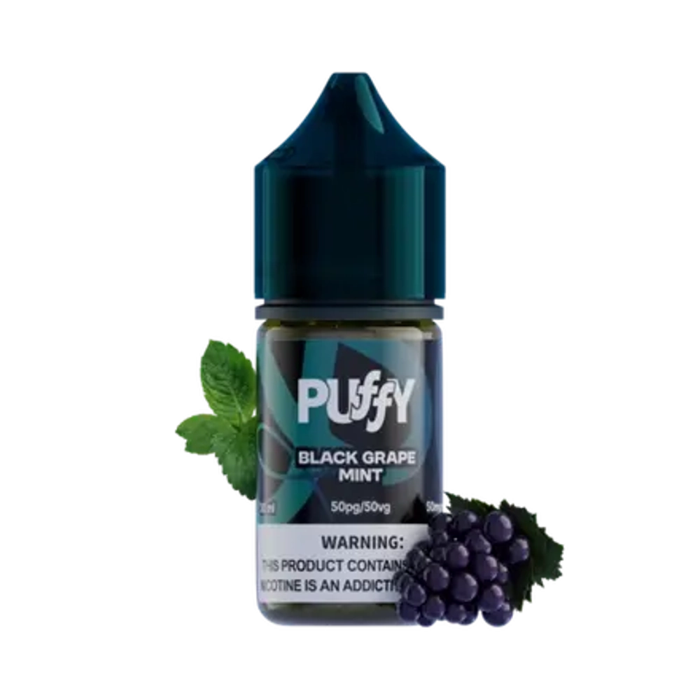 PUFFY – Black Grape Mint (30ml, 5% nic)