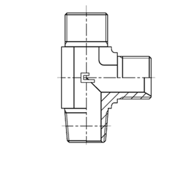 Штуцер FLC BSP 1/2 - BSPT 1/2