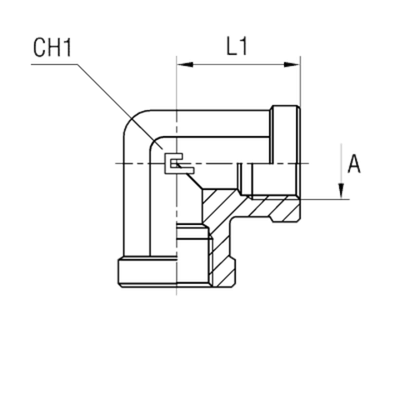 Соединение PS90 BSP 1.1/4