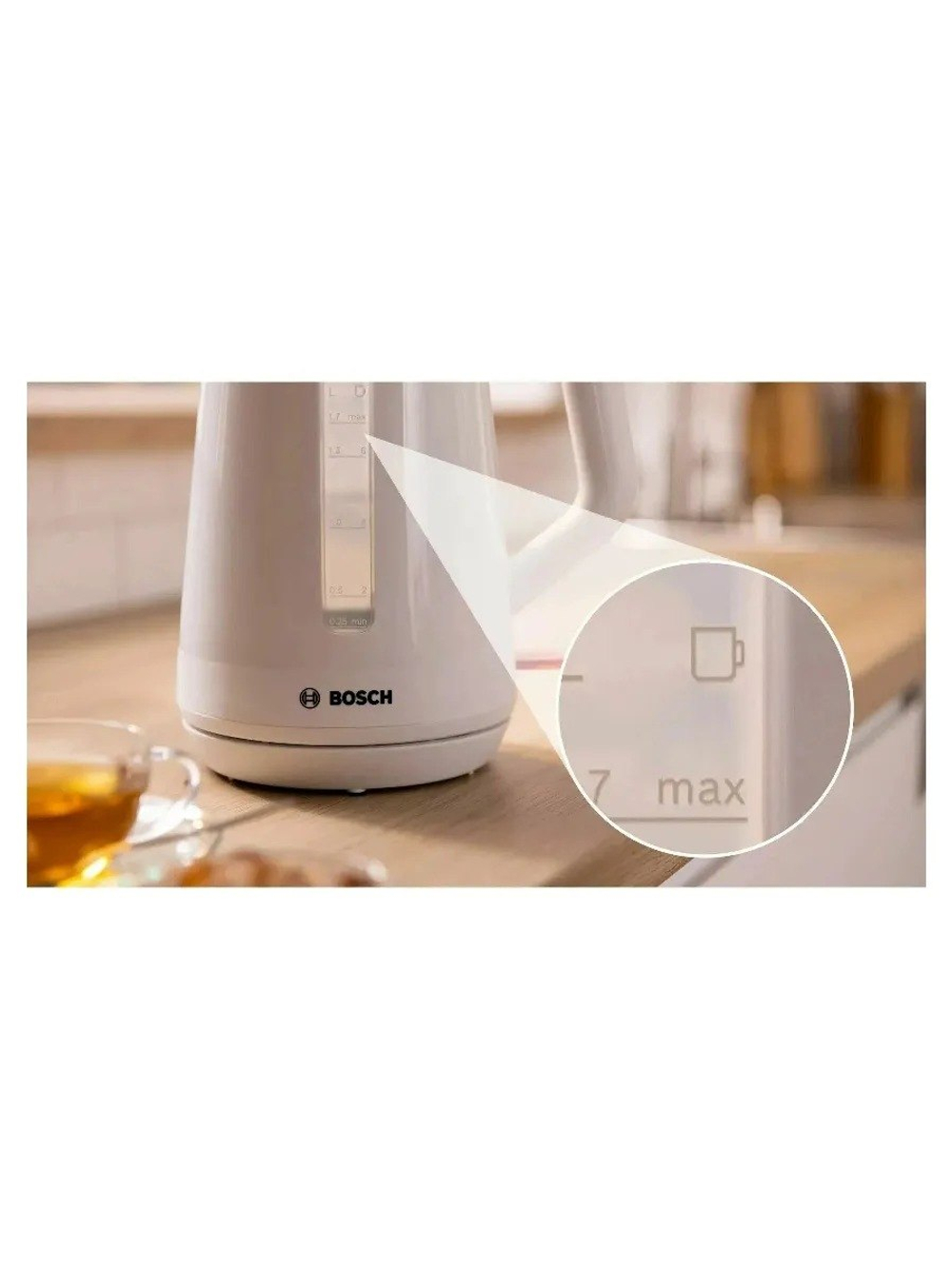 Электрочайник Bosch TWK1M121 белый