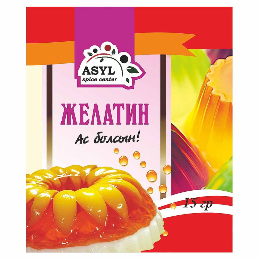 Желатин Asyl 15 гр