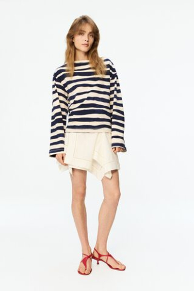 Хлопковый топ с вырезом на спине - H&M