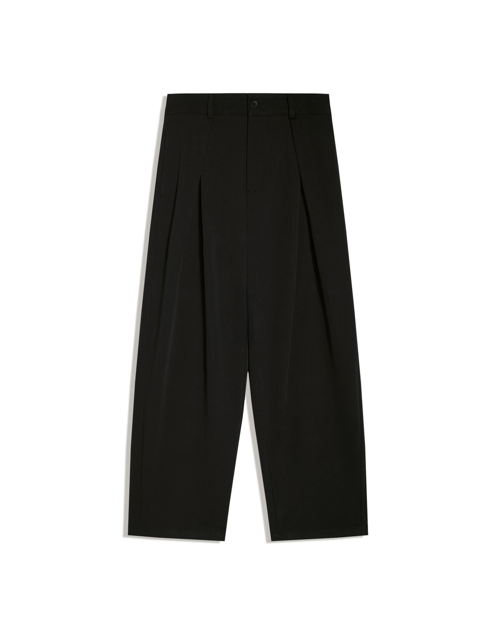 Мужские брюки baggy со складками - BERSHKA