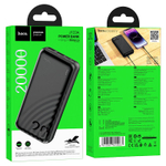Powerbank Hoco J123A Element 20000mAh 2USB/1C/Micro черный