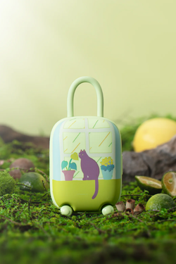 Вибратор 2в1 BeYourLover Magic Suitcase с бесконтактным клиторальным стимулятором
