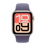 Умные часы Apple Watch SE 3 (2025) GPS, 40mm, Starlight Aluminium Case with Purple Fog Sport Band, S/M
