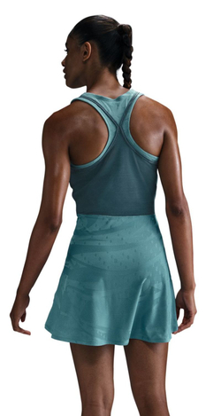 Теннисное платье Nike Court Dri-Fit Slam - mineral teal/fadded spruce/high voltage