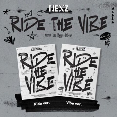 Альбом NEXZ - RIDE THE VIBE Korea 1st Single Album 2 Version SET