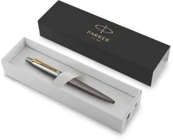 Ручка шариковая Parker Jotter Grey GT (2213723) 2