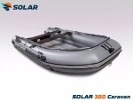 Лодка надувная моторная solar-380 caravan к