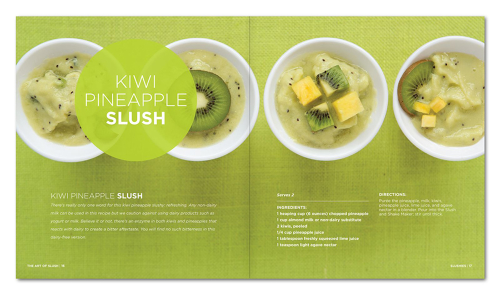 Книга рецептов the art of slush (на английском языке)