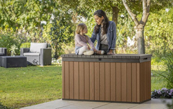 Пластиковый сундук Keter Darwin 570 л brown