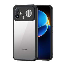 Чехол прозрачный с черными мягкими рамками для Xiaomi Redmi K90 Max, серия Aimo Series Case от Dux Ducis
