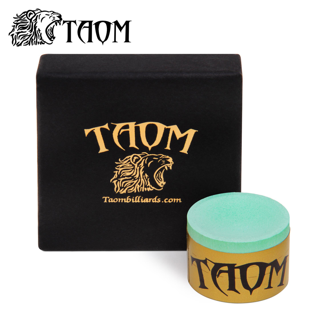 Мел бильярдный "Taom Soft Chalk" Green 6шт.