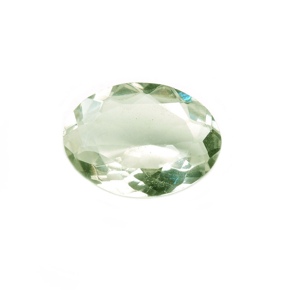 Вставка "Овал" празиолит 8ct