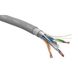 Кабель витая пара ЭРА F/UTP 4x2x23 AWG Cat 6 CU PVC 305 метров | Электротовары