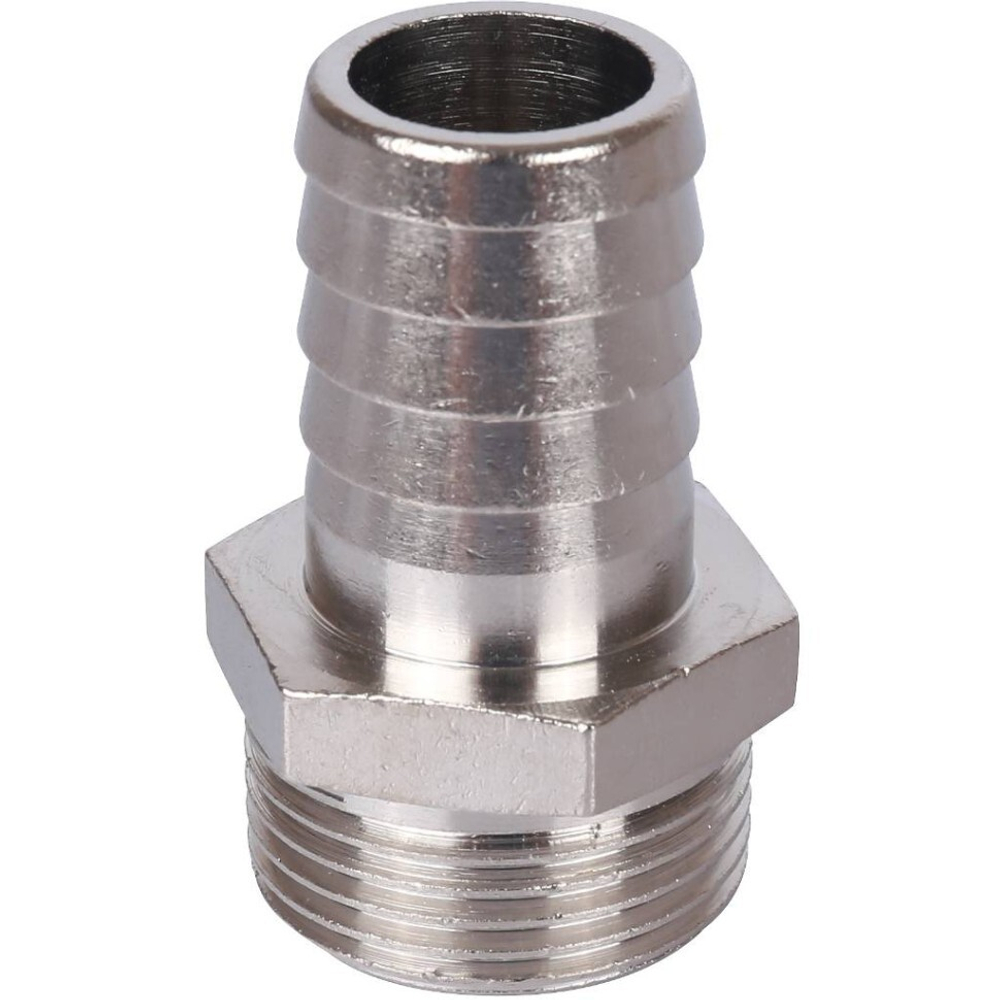Штуцер НР никелированный 3/4"x20 STOUT