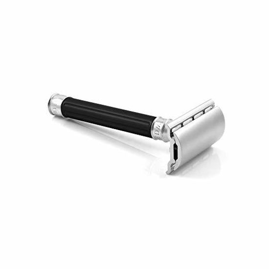 Т-образная бритва (станок) Edwin Jagger DESSGA6BL 3ONE6 Stainless Steel