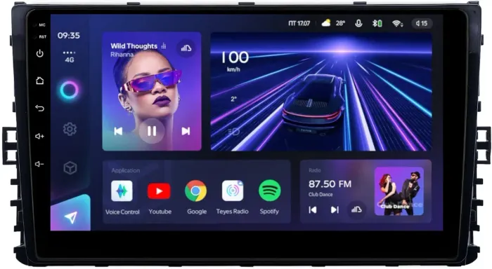 Магнитола для VW Jetta 7, Teramont, Taos, Multivan/Caravelle 2020+, Tiguan 2, Passat B8 - Teyes CC3L на Android 10, CarPlay, 4G SIM-слот