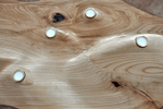 Pendant design lamp UFO  L120 (dark Wood)