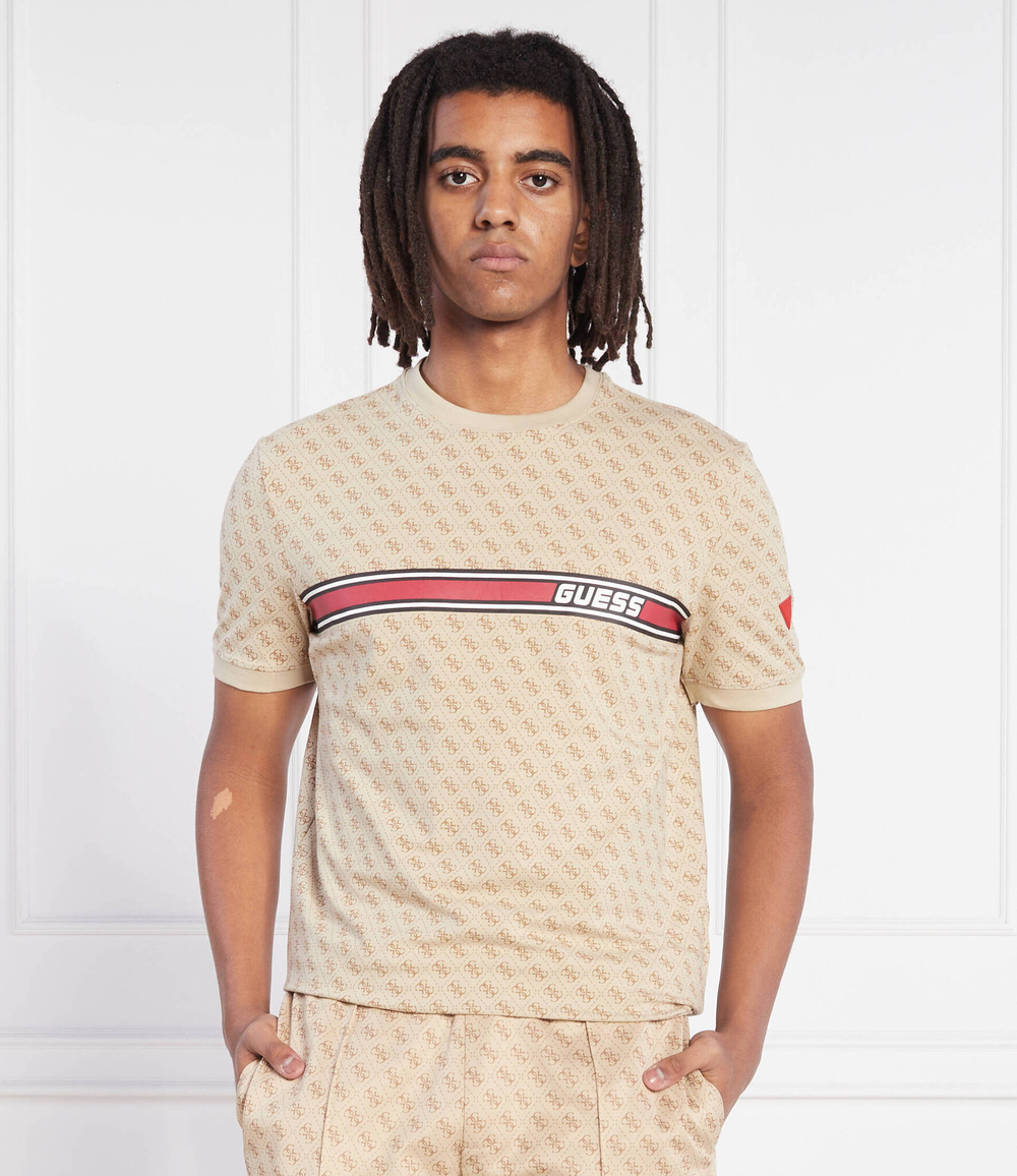 футболка jamey GUESS ACTIVE - бежевый(Z2BI09 J1314)