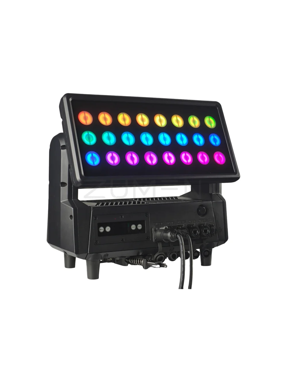 MW1000-IP — подвижный Wash 24×40 Вт + 24×6 Вт RGBW с DMX Frost IP65