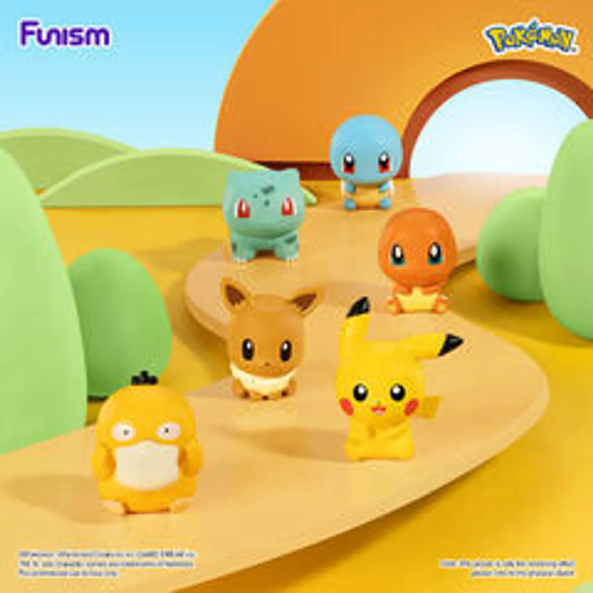 Случайная фигурка Funism Pokemon Palmsize Wonders Series 1