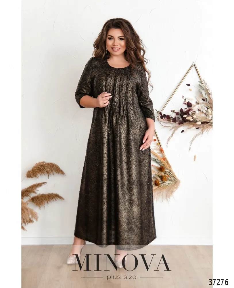 Платье 403Б-бронза Minova