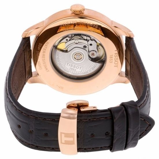 Мужские часы Tissot T099.407.36.448.00 Chemin des Tourelles Powermatic 80
