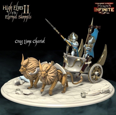 Elven Lion Chariot