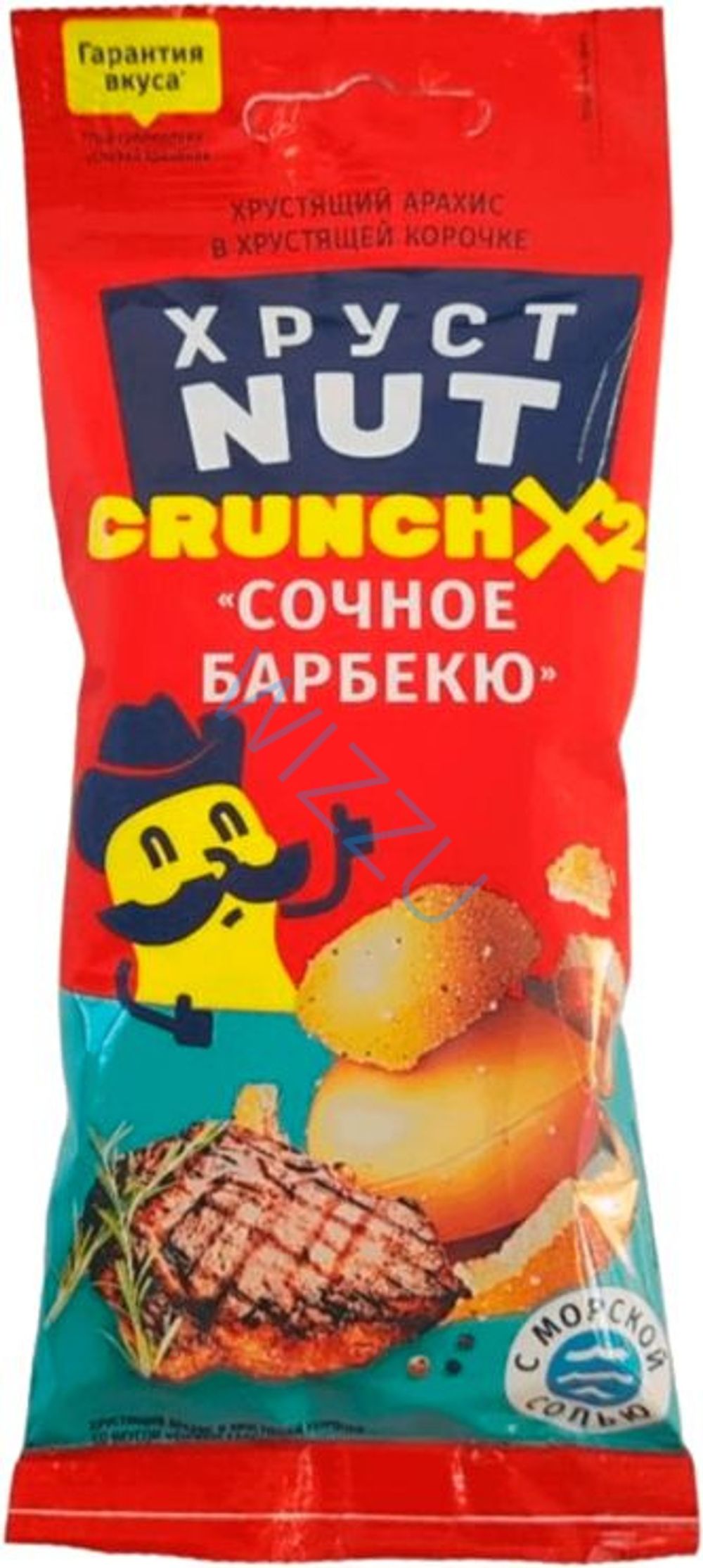 Арахис Хрус Нут Сочное барбекю 50г